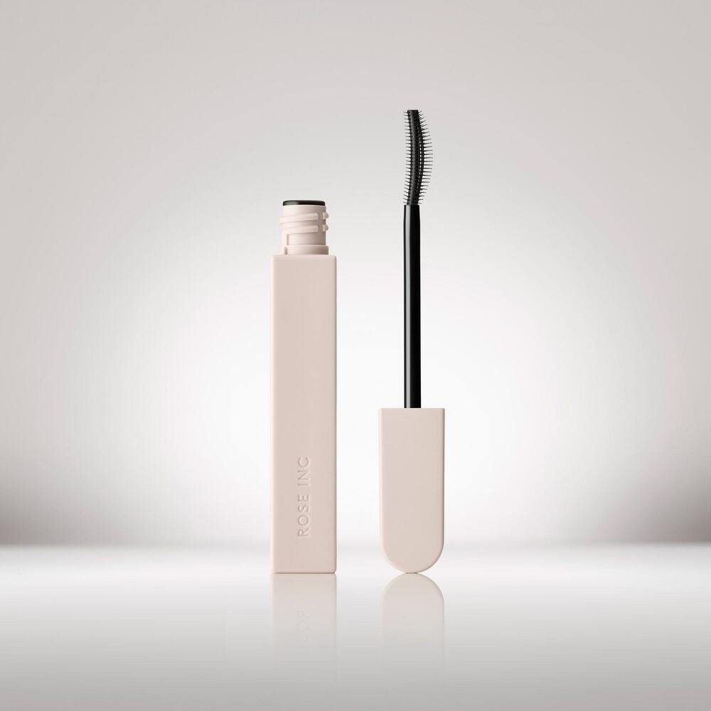 NEW Rose Inc Ultra-Black Lash Lift Serum Mascara Longwear Lengthening Curling